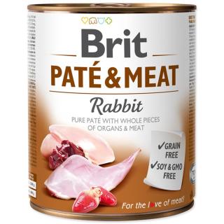 Konzerva Brit Paté & Meat Rabbit 800g