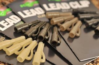 Korda Klipy na olovo Lead Clip 10ks - Gravel