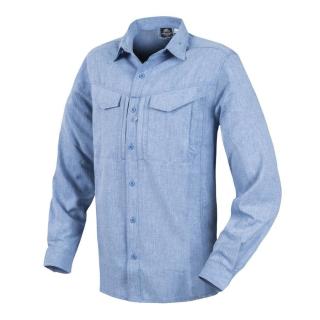 Košile s dlouhým rukávem Helikon-Tex® Defender Mk2 Gentleman - Melange Light Blue