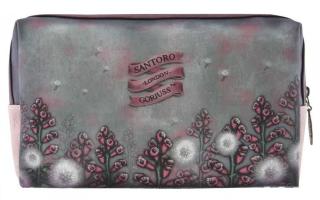 Kosmetická taška velká na zip Santoro London – Little Wings, fialová