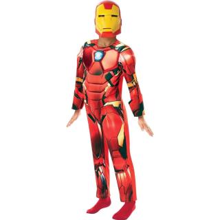 Kostým Iron Man deluxe, 7 - 8 let