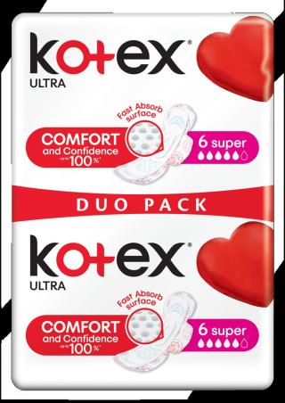 Kotex Ultra Super Duo pack 12 ks