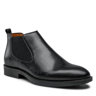 Kotníková obuv s elastickým prvkem Gino Rossi - MI07-B140-A967-07 Black