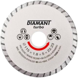 Kotouč diamantový turbo Ø 180 x 22.2 mm, DIAMANT