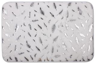 Koupelnová předložka PIUME bílá 40x60 cm Mybesthome