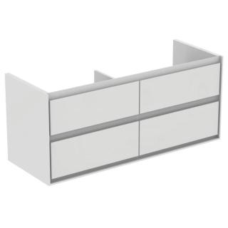 Koupelnová skříňka pod umyvadlo Ideal Standard Connect Air 120x44x51,7 cm šedý dub/bílá mat E0822PS