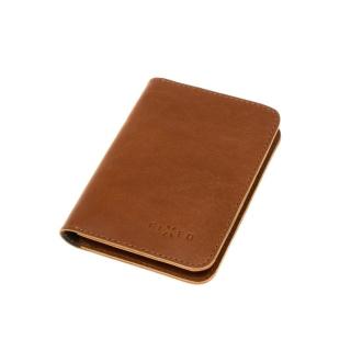 Kožená peněženka FIXED Wallet XL, hnědá