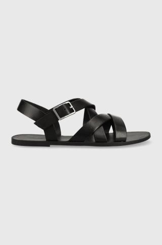 Kožené sandály Vagabond TIA 2.0 dámské, černá barva, 5531.201.20