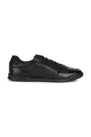 Kožené sneakers boty Geox U CORDUSIO D černá barva, U36FWD 00046 C9999