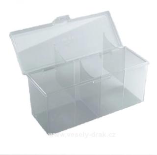 Krabička Gamegenic 4-Compartment Storage Box  - Clear