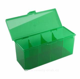 Krabička Gamegenic 4-Compartment Storage Box  - Green