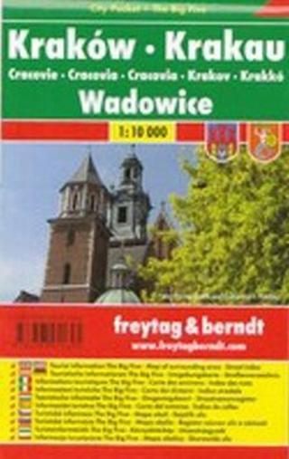 Kraków, Wadowice/Krakov,Wadowice 1:10T/kapesní plán města