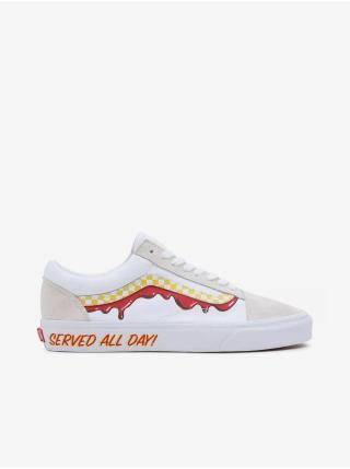 Krémovo-bílé pánské tenisky VANS UA Old Skool