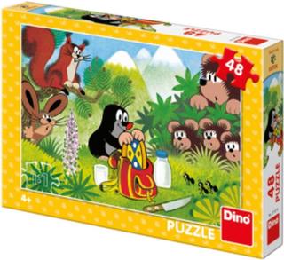 Krtek a svačina: puzzle 48 dílků