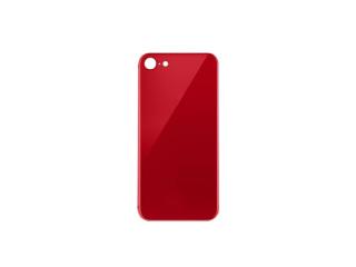 Kryt baterie Back Cover Glass + Big Camera Hole pro Apple iPhone SE 2020, červená