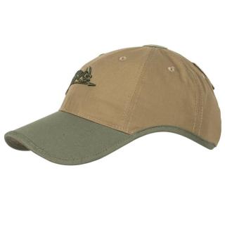 Kšiltovka “baseballka“ HELIKON-TEX® Logo Cap Rip Stop - Coyote, Olive Green