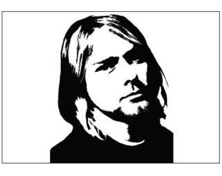 Kurt Cobain Plakát typ A4-A0