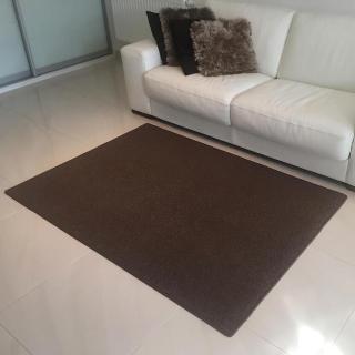 Kusový koberec Astra hnědá