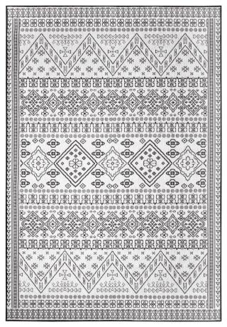 Kusový koberec Twin-Wendeteppiche 105514 Night Silver-80x150