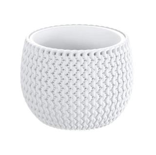 Květináč SPLOFY BOWL s vložkou 18cm bílá