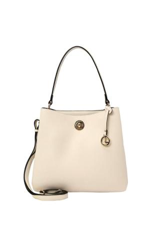 L.CREDI Filippa Hobo Bag Putty