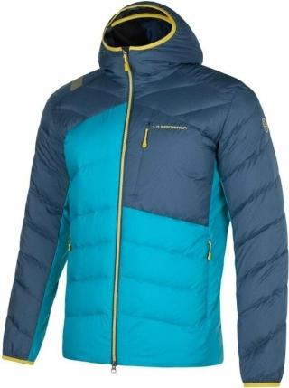 La Sportiva Titan Down Jkt M Crystal/Night Blue 2XL Outdorová bunda