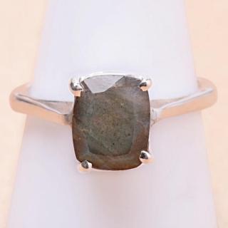 Labradorit prsten stříbro Ag 925 38437 - 57 mm , 3,6 g