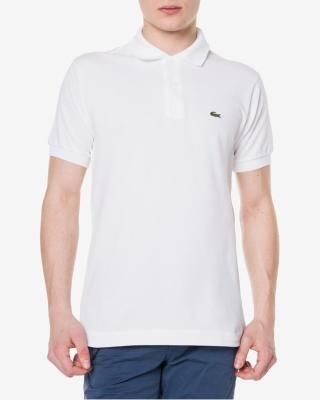 Lacoste Polo triko Bílá