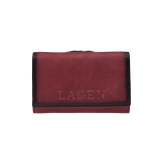 Lagen Dámská peněženka kožená V TPD 36 Červená
