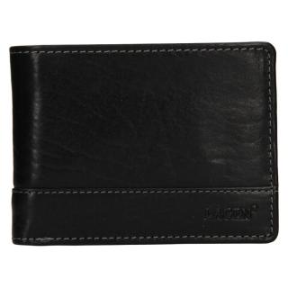 Lagen pánská peněženka kožená LG-6504/T Black