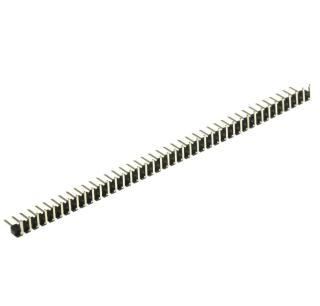 Lámací kolíková lišta jednořadá 40 pinů rm2mm pozlacená přímá connfly ds1025-02-1*40p8br1