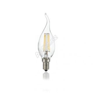 LAMPADINA CLASSIC E14 4W COLPO DI VENTO TRASP 4000K - IDEALLUX