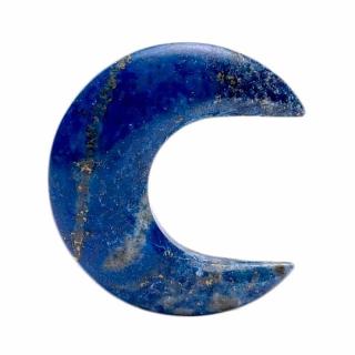 Lapis lazuli ve tvaru měsíce - cca 4 cm