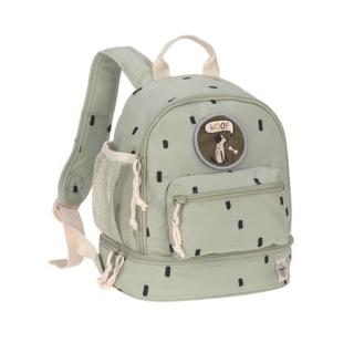 LÄSSIG Mini Backpack , Happy Print s, light . olive