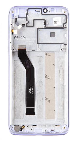 LCD + dotyk + přední kryt pro Motorola G7 Power, violet