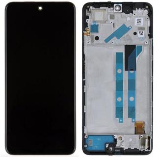 LCD + dotyk + přední kryt pro Xiaomi Redmi Note 12 5G, black