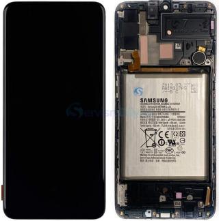 LCD + dotyk pro Samsung Galaxy A70, black