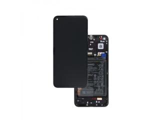 LCD + dotyk + rámeček + baterie pro Honor 20 Pro, black