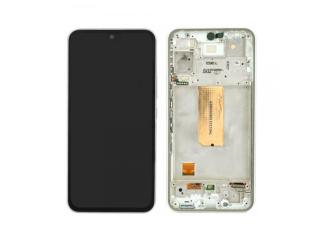 LCD + dotyk + rámeček pro Samsung Galaxy A54 5G, white