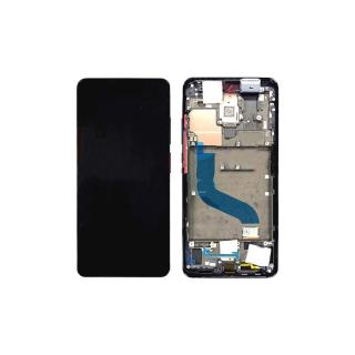 LCD + dotyk + rámeček pro Xiaomi Mi A3, silver