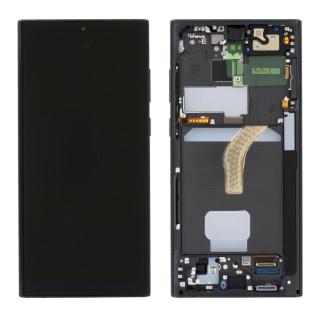 LCD + dotyková deska + přední kryt pro Samsung Galaxy S22+, grey