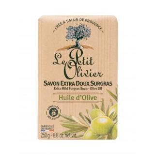 Le Petit Olivier Olive Oil Extra Mild Surgras Soap 250 g tuhé mýdlo pro ženy