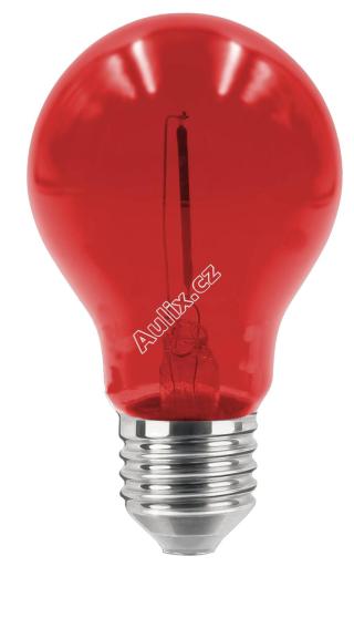 LED FIESTA žárovka DECO ČERVENÁ 0,6W E27 2200K 50Lm 36VDC IP39 - CENTURY