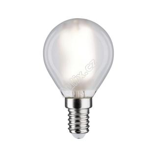 LED kapka Filament E14 230V 4,8W 4000K mat - PAULMANN