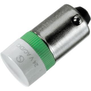LED multičipové Ba 9s 24/16 - zelená