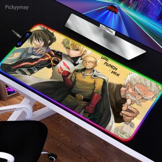 Led podložka pod myš 900x400mm Anime One Punch M