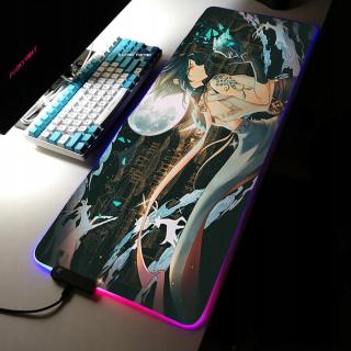 Led podložka pod myš Genshin Impac Rgb MousePad