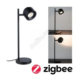 LED stolní lampa Smart Home Zigbee Puric Pane 2700K 4,5W černá - PAULMANN