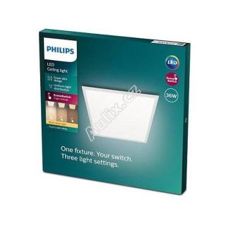 LED Stropní přisazený panel Philips Superslim Touch CL560 8719514326682 36W 3300lm 2700K IP20 60cm bílý, 3-krokové stmívání - PHILIPS