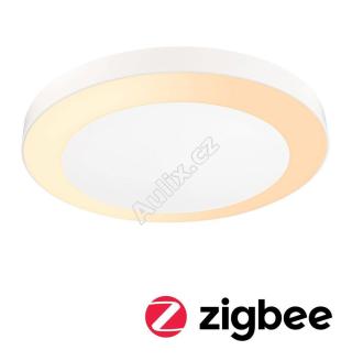LED stropní svítidlo Smart Home Zigbee Circula soumrakový senzor neláká hmyz IP44 kruhové 320mm CCT 14W 230V bílá umělá hmota - PAULMANN